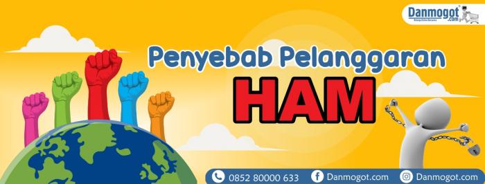 Penyebab Pelanggaran HAM